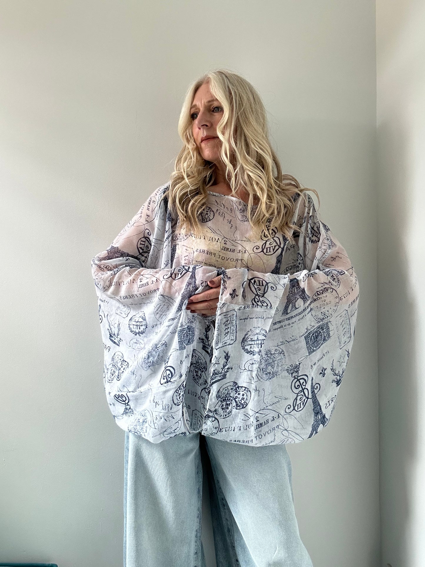 PARIS SCARF TOP