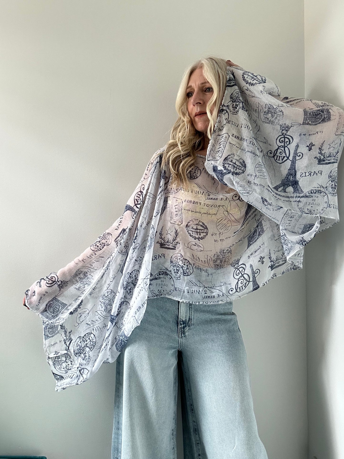 PARIS SCARF TOP