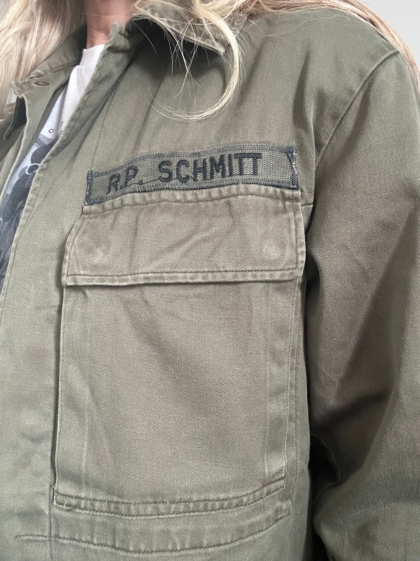 REWORKED PURPLE STAR MILITARY ARMY JACKET M/L