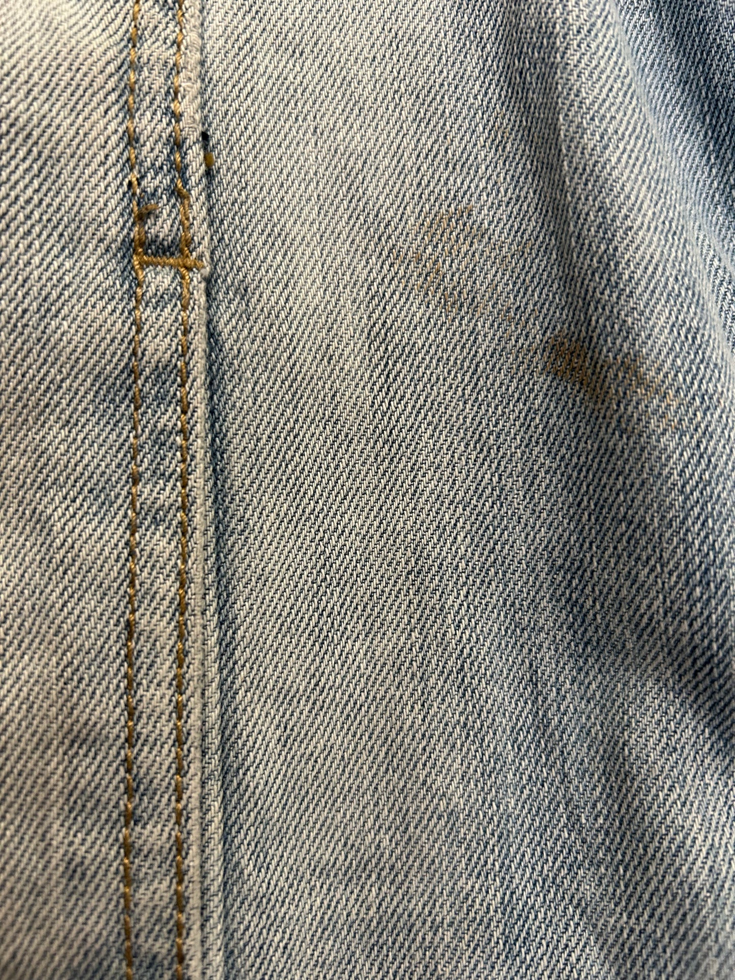 Men’s Cut-off Denim Jacket XXL