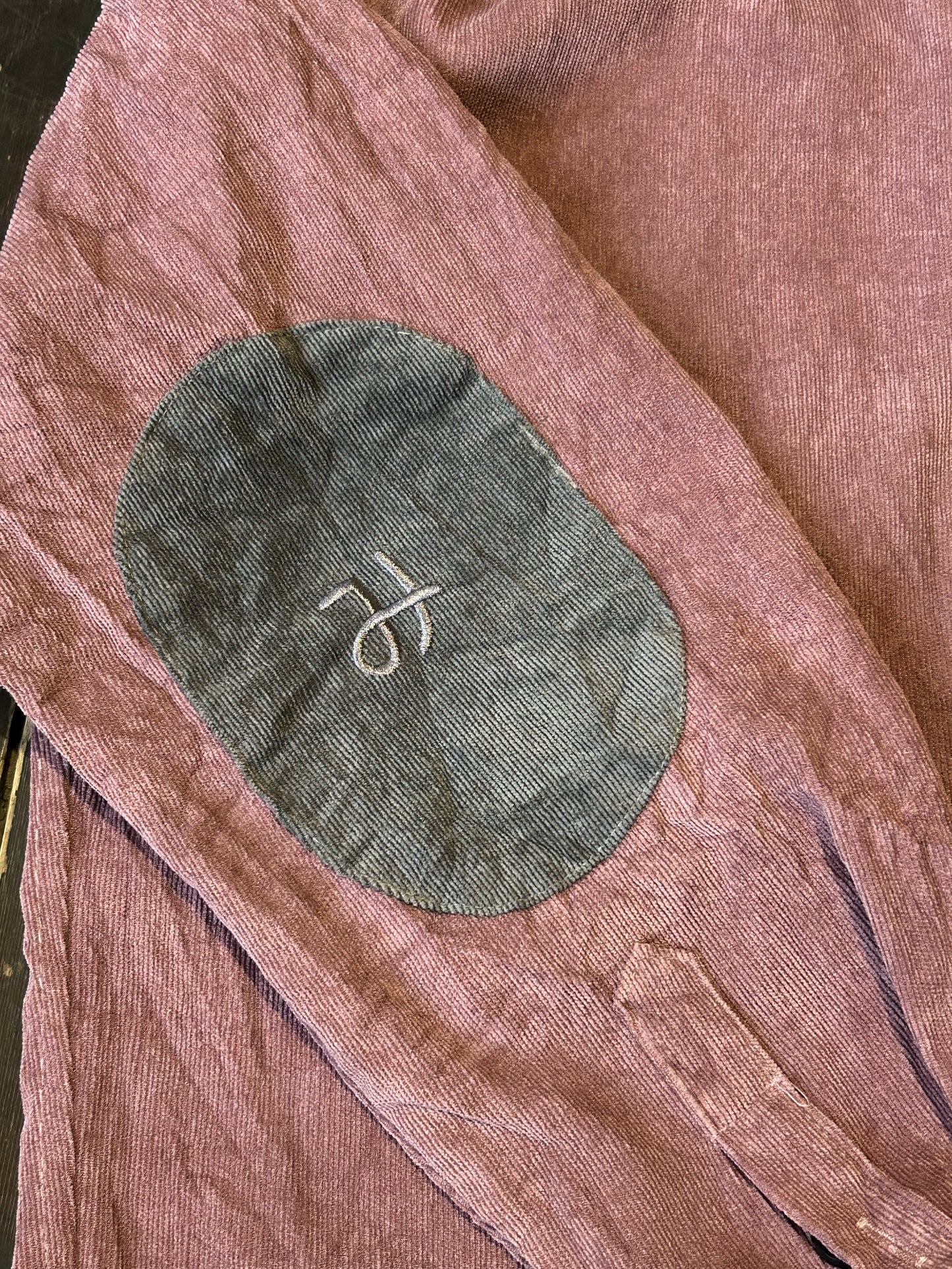 Mauve Corduroy Shirt XXL