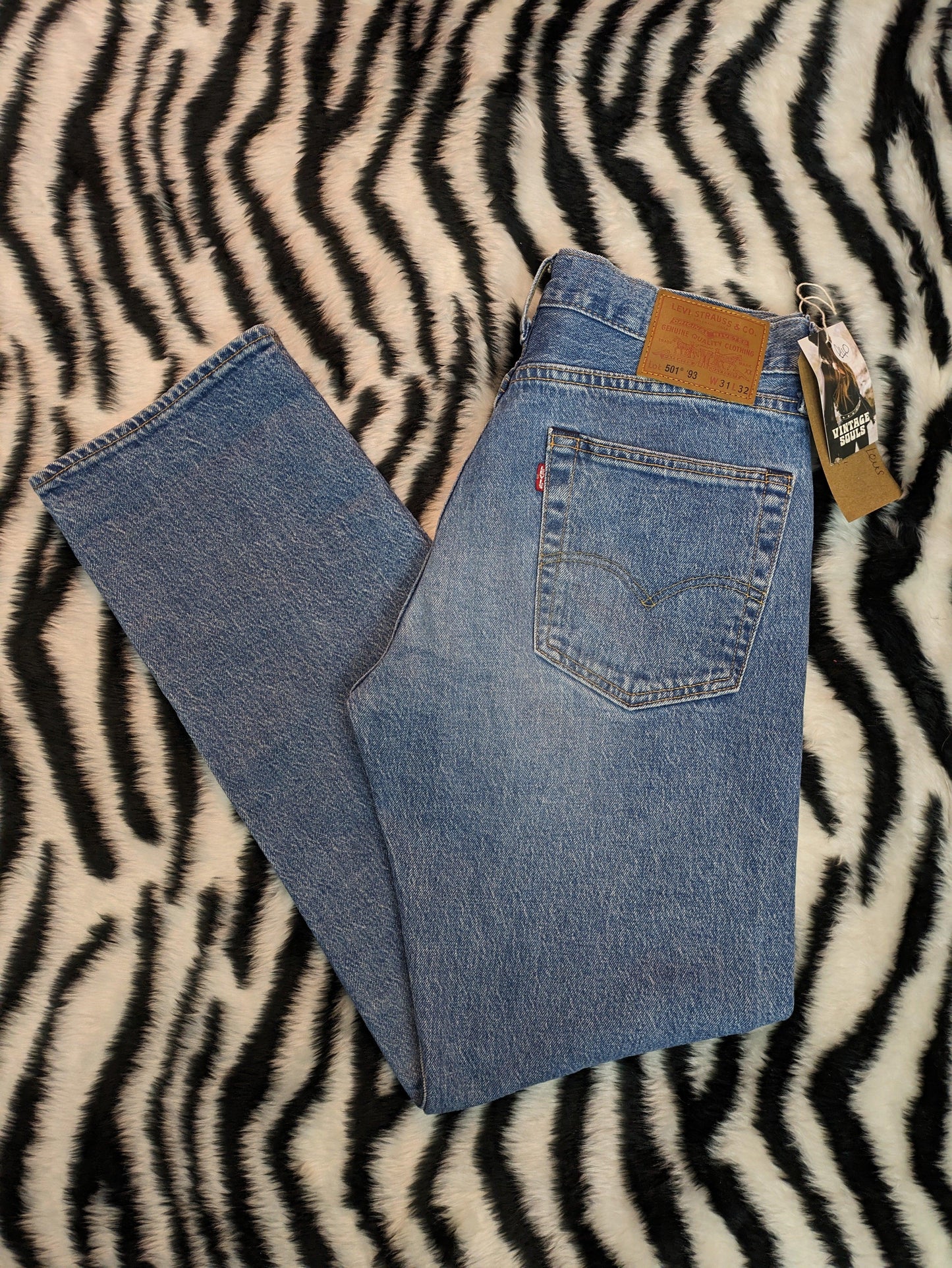 LEVI STRAUSS 501's JEANS W31/L32