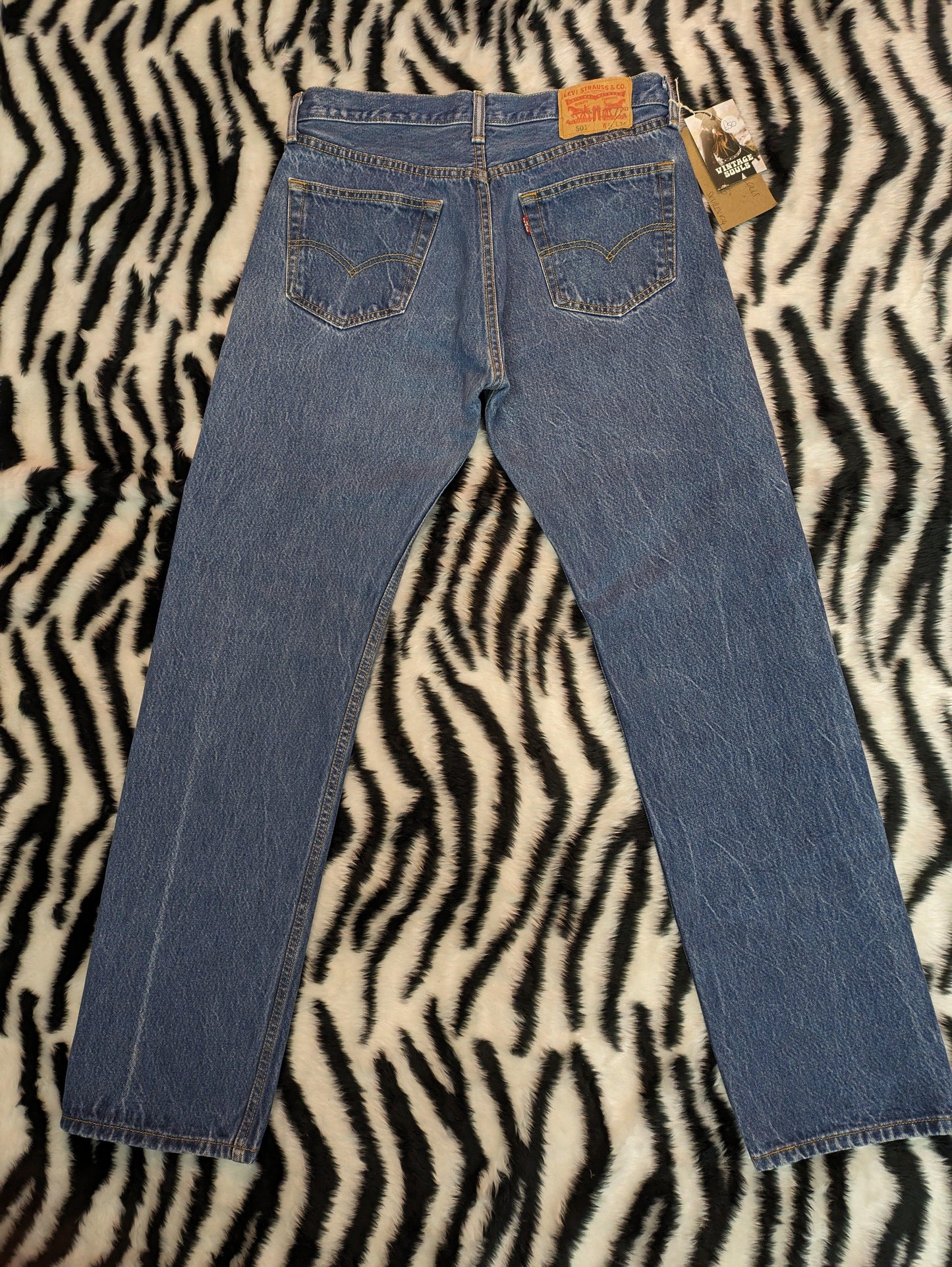 LEVI STRAUSS 501's JEANS W34/L36