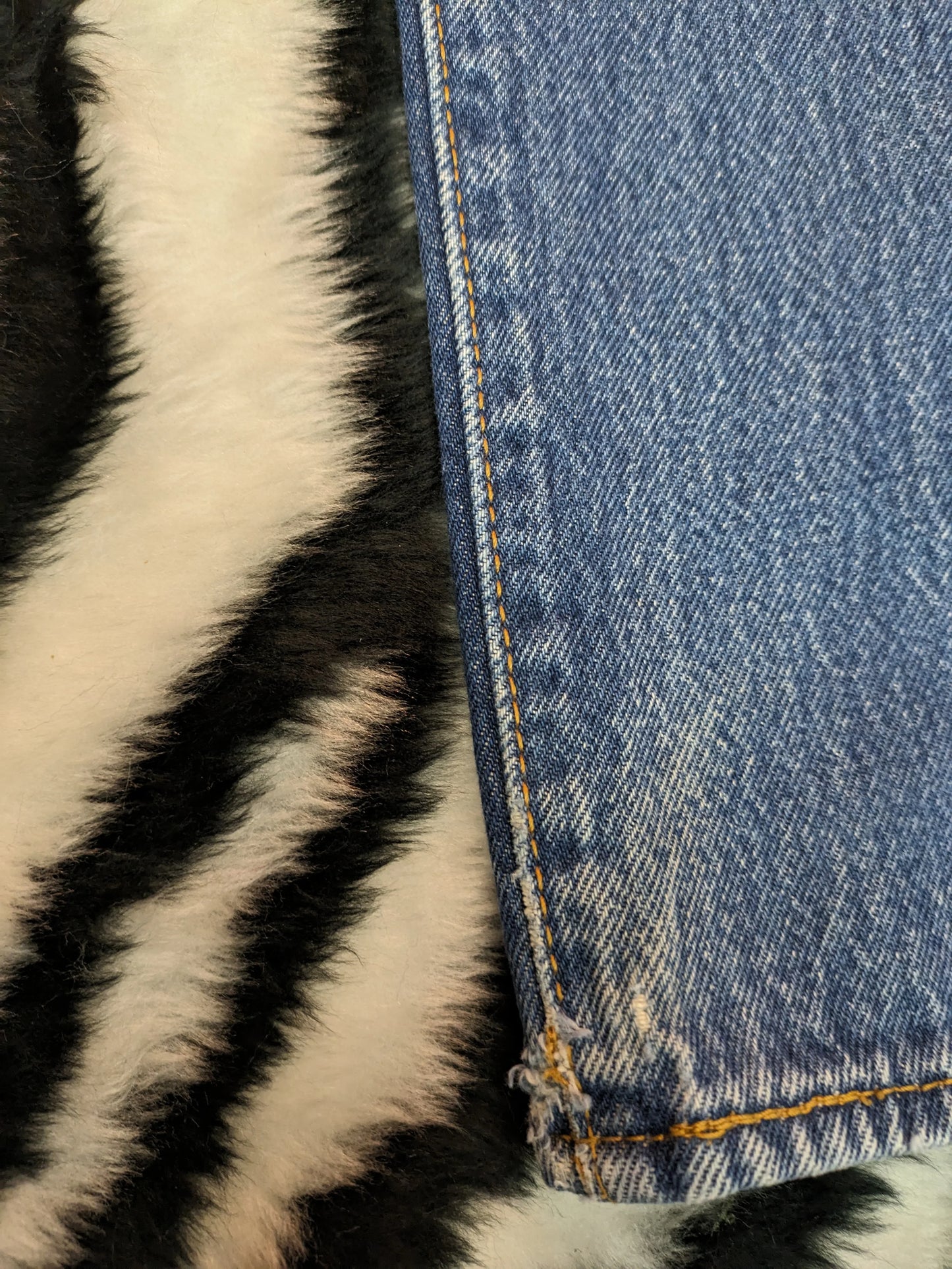 LEVI STRAUSS 501's JEANS W35/L33