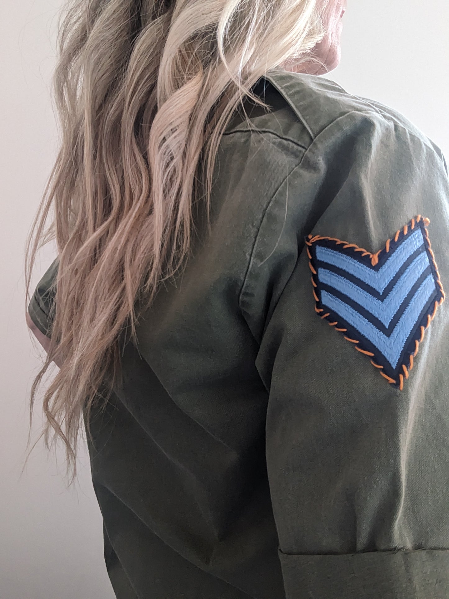 Denim Star Army Shirt M